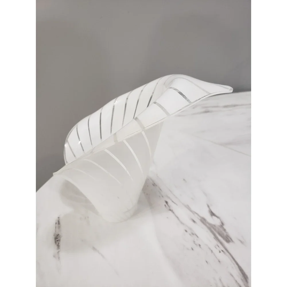 REPLACEMENT SHADE - Vintage Calla Lily‎ Six Shade Table Lamp White #2